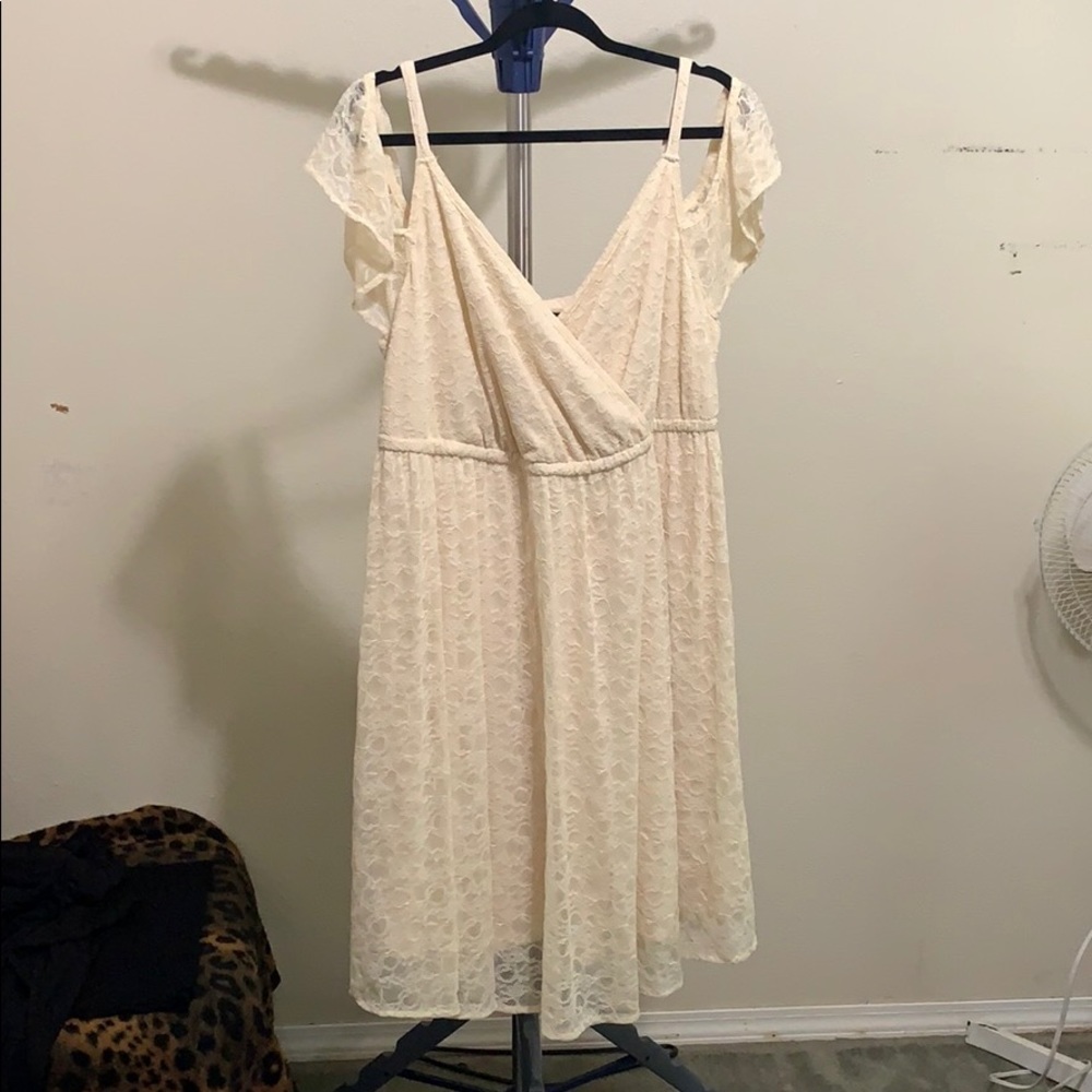 Torrid off the shoulder dress